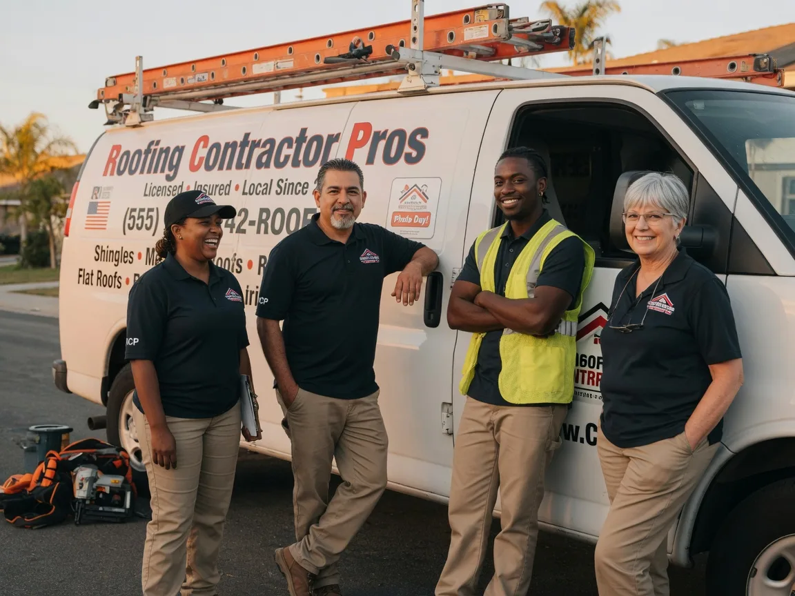 Local Roofing Contractors company in Edison, CA